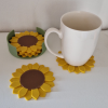 Đế lót ly Hoa Hướng Dương - Thumbnail 1