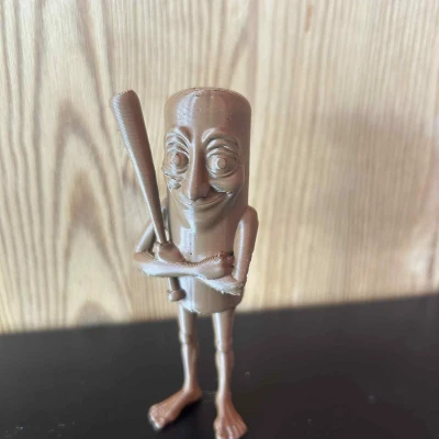 Mô hình 3D "brainrot tung tung tung sahur"