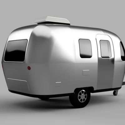 Mô Hình 3D Airstream Bambi 16RB Tỷ Lệ 1:18