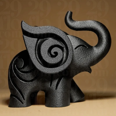 Mô hình Voi Hạnh Phúc #1 - Phiên bản in 3D