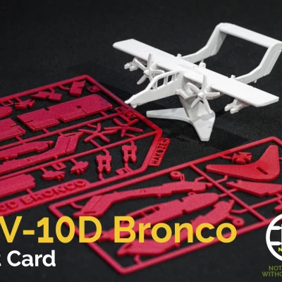 Mô Hình Thẻ OV-10D Bronco