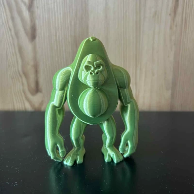 Chuối đột biến khỉ đột quả bơ - Mô hình in 3D độc đáo