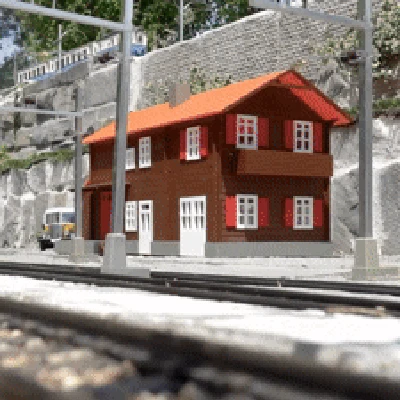 Ga Tàu Đường Sắt Mô Hình LGB (Tỷ Lệ G)