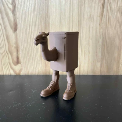 Mô hình 3D Brainrot Frigo Camelo