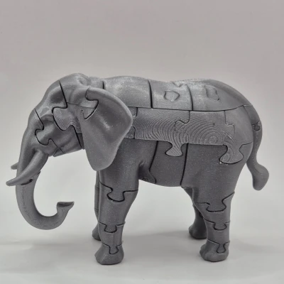 Voi Ghép Hình 3D (45 mảnh)