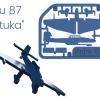 Ju 87 Stuka kit card - Famous planes (Bộ kit card máy bay) - Thumbnail 1