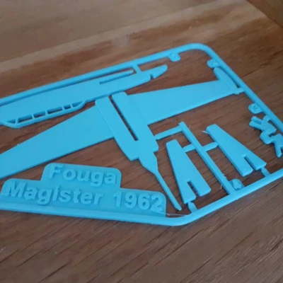 Kit Card Fouga Magister - Máy Bay Nổi Tiếng