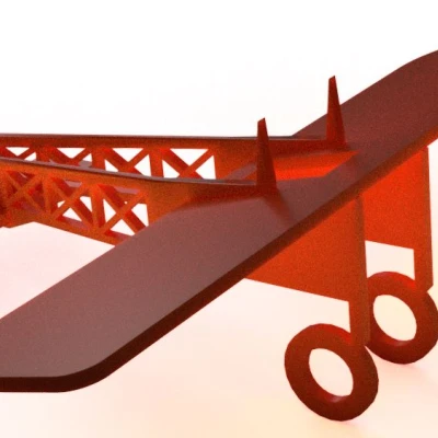 Bộ kit Blériot XI - Máy Bay Nổi Tiếng