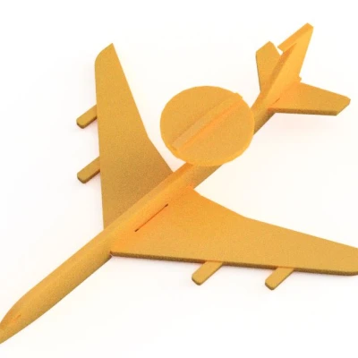 Bộ Kit E3 Awacs - Máy Bay Nổi Tiếng