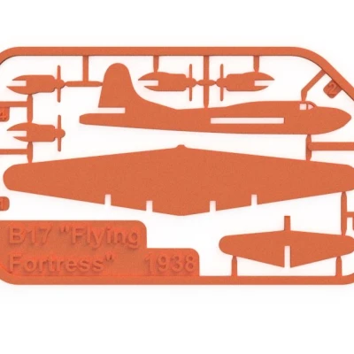 Mô hình B17 - Máy Bay Nổi Tiếng