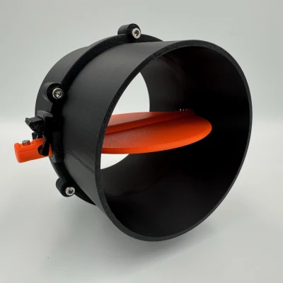 Van Bướm Cho Ống 100mm, 125mm & 150mm