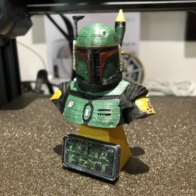 Tượng Bán Thân Boba Fett