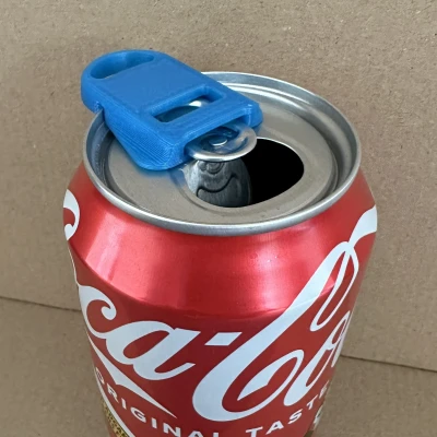 Dụng Cụ Mở Lon Soda Kiêm Nắp Đậy Tiện Lợi