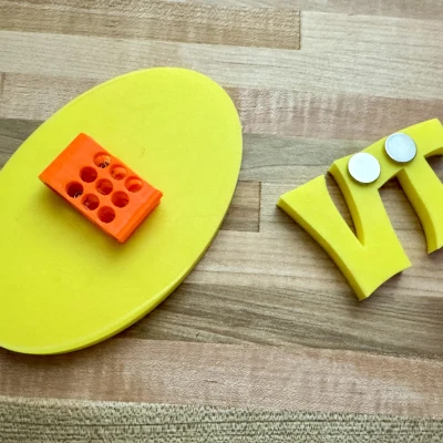 Ghim và Khóa Dây Nịt Cosplay Tenna Deltarune