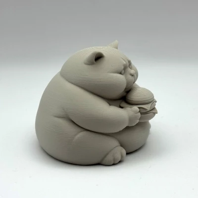 Chonk Burger Cat - Mèo Ú Bánh Burger