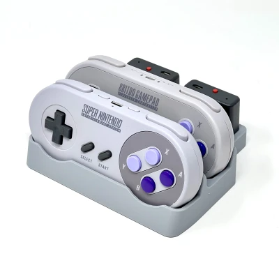 Đế trưng bày tay cầm 8BitDo SN30, Nintendo Switch Online SNES