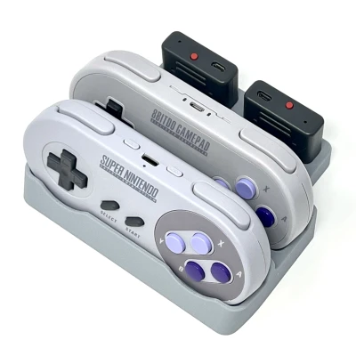 Đế trưng bày tay cầm 8BitDo SN30, Nintendo Switch Online SNES