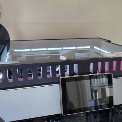 Bộ Nâng Nắp Thông Gió Cao 50mm Cho Qidi Plus4