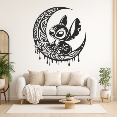 Tranh tường 3D Stitch 003