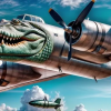 Mô Hình 3D Bombardiro Crocodillo - Thumbnail 6
