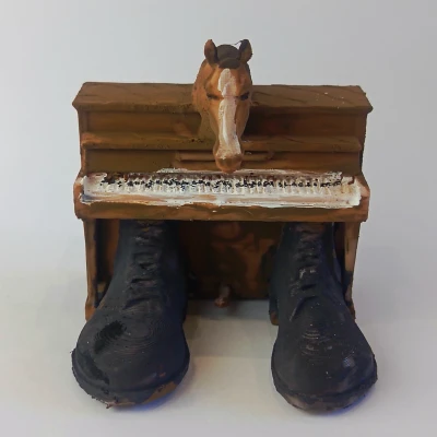 Mô Hình 3D Ecco Cavallo Virtuoso Tạo Bởi AI