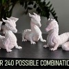 Rồng Module Low Poly (>240 Tổ Hợp) - Thumbnail 1