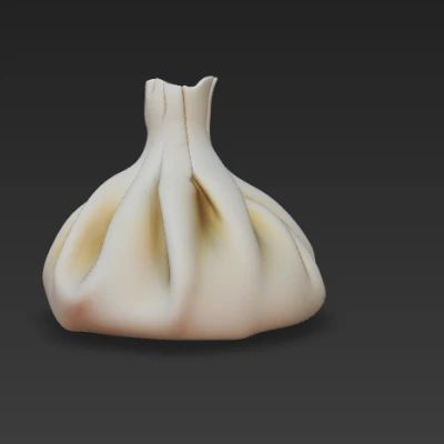 Mô Hình 3D Khinkali - Bánh Bao Georgia Độc Đáo