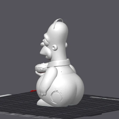 Mô hình Homer Simpson Dumpy DeskBuddy để bàn