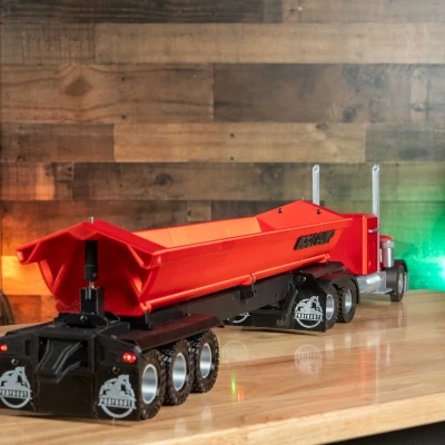 Rơ-moóc Xe ben điều khiển từ xa tự làm