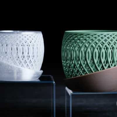 Chậu lan Quasar · Thiết kế tối giản hiện đại