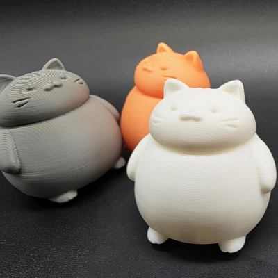 Mèo Mập Đứng Không Cần Support