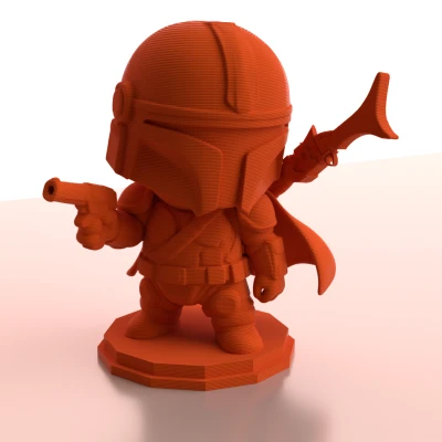 Mô Hình Mandalorian Dễ Thương