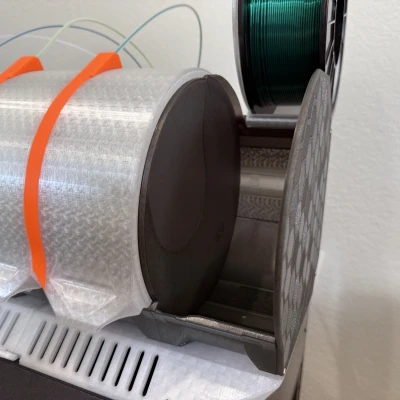 Đế Cuộn Lớn Hơn và Cửa Cho Phiên Bản Cộng Đồng Prusa Core One MMU3