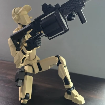 Dummy 13 40mm Súng Phóng Lựu Đa Nòng