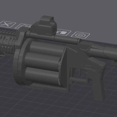 Dummy 13 40mm Súng Phóng Lựu Đa Nòng