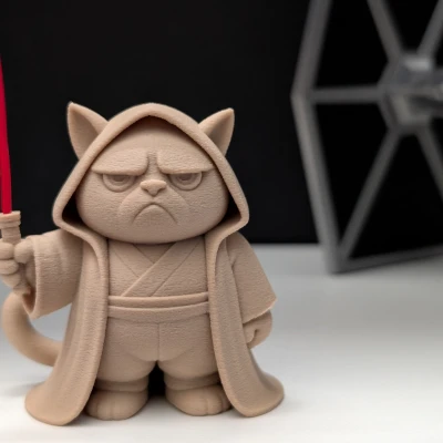 Darth Grumpy Cat - Mèo Khó Ở Biết Cảm Nhận Sự Hiện Diện