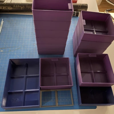 [ALCH] Hộp ModuBox có thể xếp chồng - 6 chiều cao, 9 kích thước (169 mẫu)