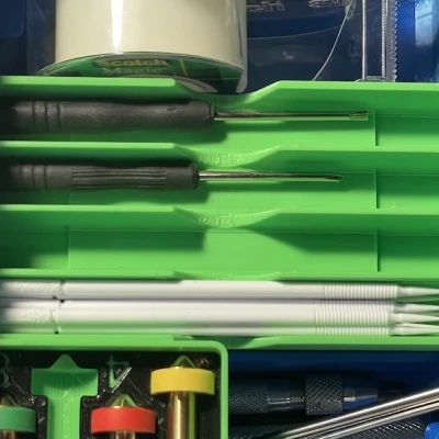 [ALCH] Hộp Lưu Trữ Cho Nhíp, Mũi Khoan, Dũa, Vít (ModuBox)