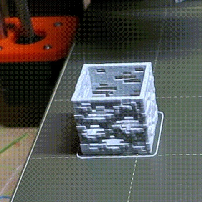 Bộ Quặng Minecraft Hiện Đại (In Liền, Không Hỗ Trợ)