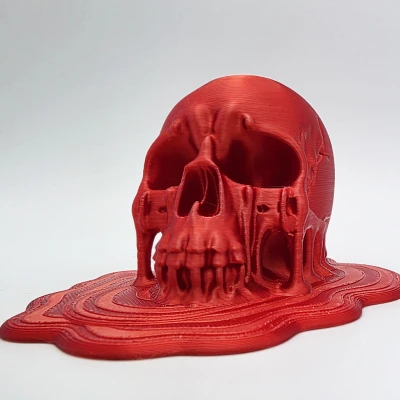 Đầu Lâu Tan Chảy - Không Cần Supports