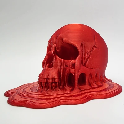 Đầu Lâu Tan Chảy - Không Cần Supports