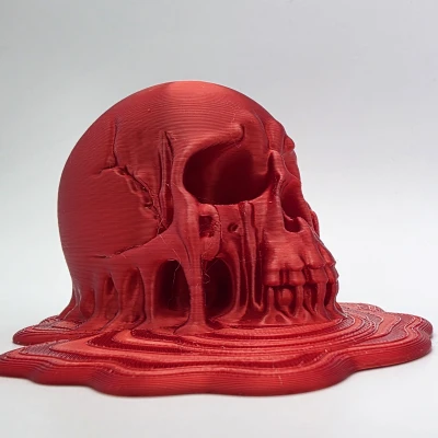 Đầu Lâu Tan Chảy - Không Cần Supports