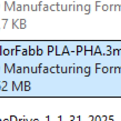 Profile Bambu Lab X1C, X1E và P1S