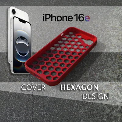 Ốp Lưng Iphone 16e Thiết Kế Lục Giác