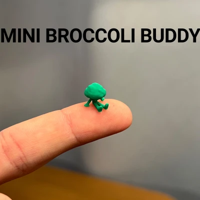 Bạn Gấu Bông Bông Cải Xanh Mini Siêu Dễ Thương