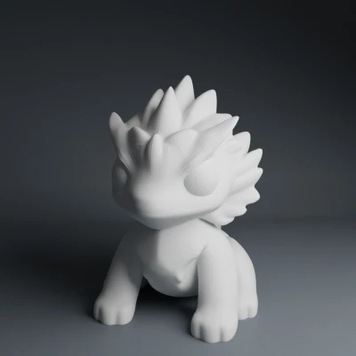 Rồng Cách Điệu Dễ Thương