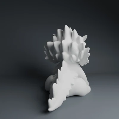 Rồng Cách Điệu Dễ Thương