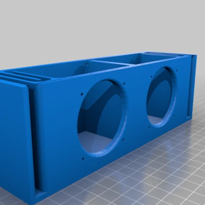 Hộp loa GLITCH SPEAKER mk1 bass reflex kép