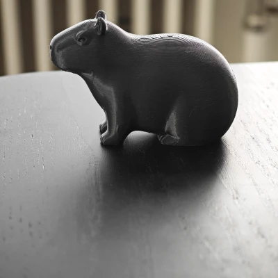 Tượng Capybara Dễ Thương