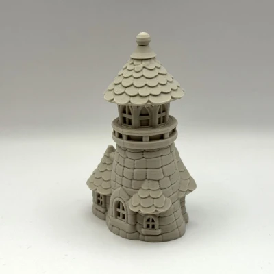 Ngôi nhà Hải Đăng Kỳ ảo - Mô hình 3D Sáng tạo